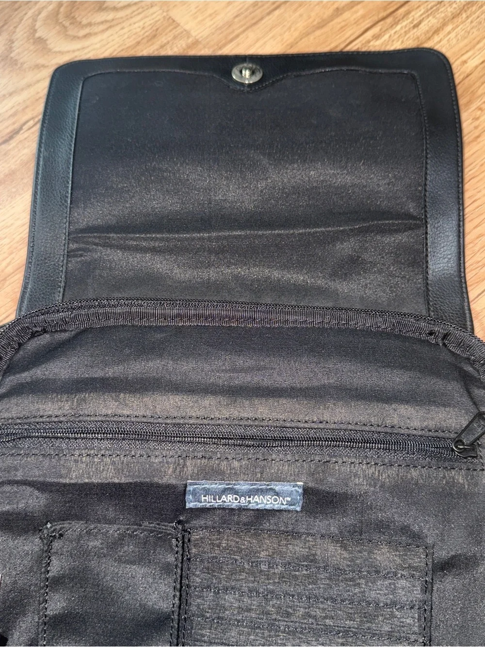 Black Genuine Leather Backpack - Sleek Everyday Carry